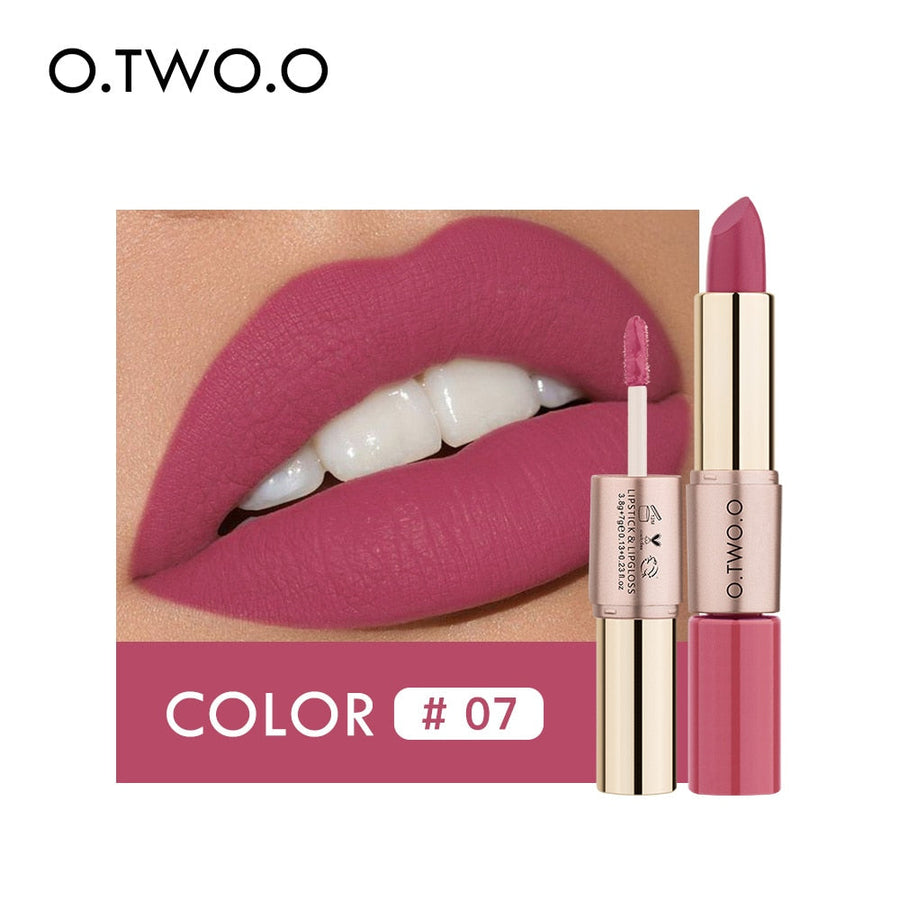 2-in-1 Matte Lipstick & Liquid Lipstick, 12 Shades