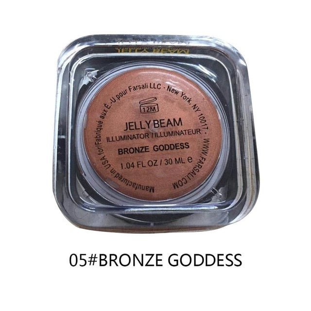 Liquid Face Highlighter Makeup for Buildable Radiant Glow