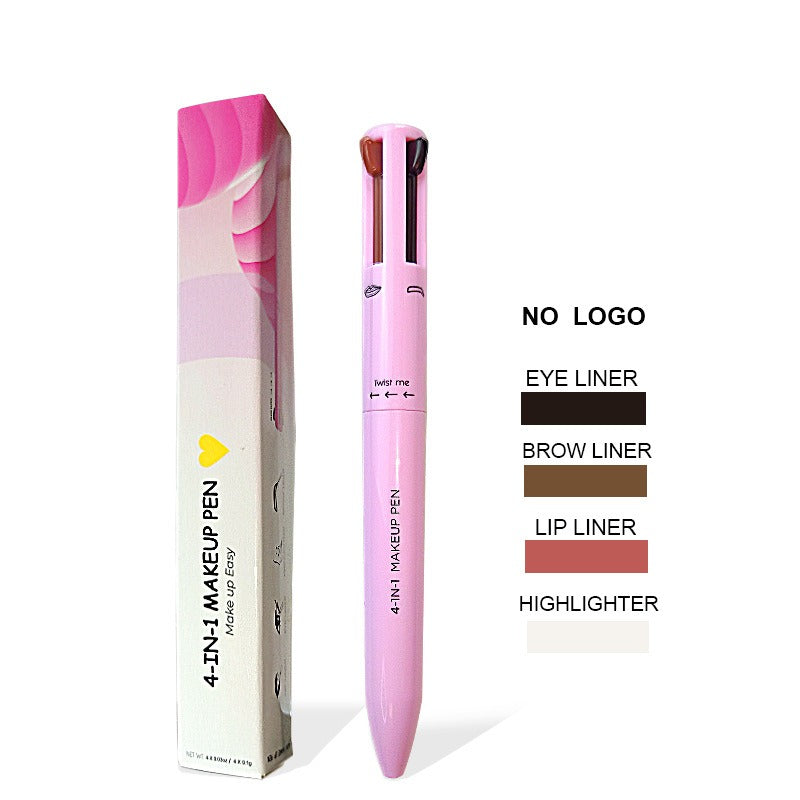 4-in-1 Makeup Pen for Brows, Eyes, Lips & Highlight