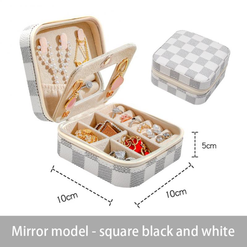 Travel Leather Jewelry Box — Tangle-Free Organization