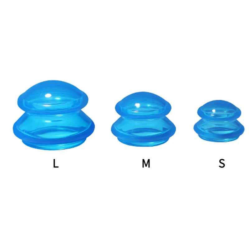 Silicone Cupping Set — Safe Suction Therapy for Cellulite