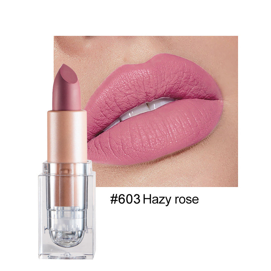 Ice Cube Matte Lipstick Set: Wearable Nude-to-Red Shades