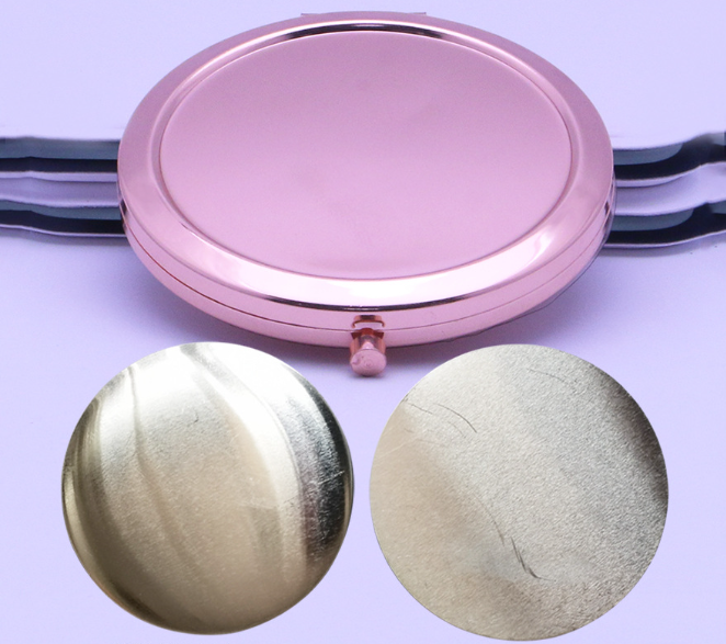 Pocket Mirror Compact — Dual-Sided Makeup Mirror for On-the-Go