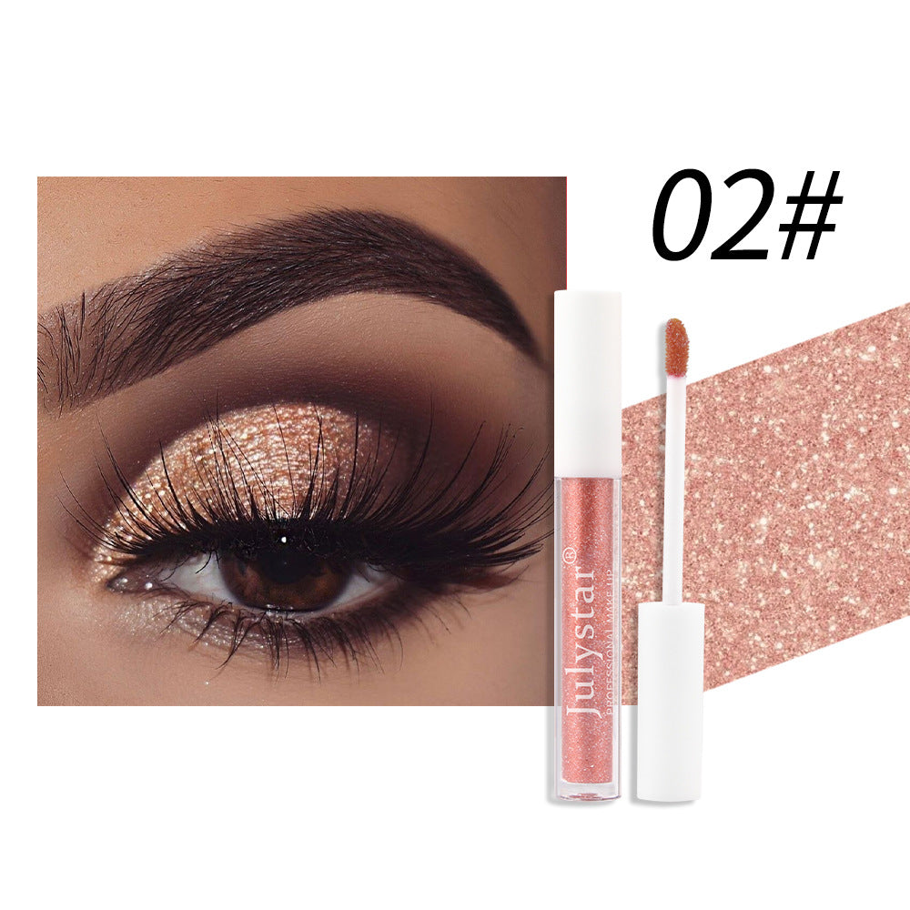 Liquid Eyeshadow Makeup for Sparkling Colorful Looks