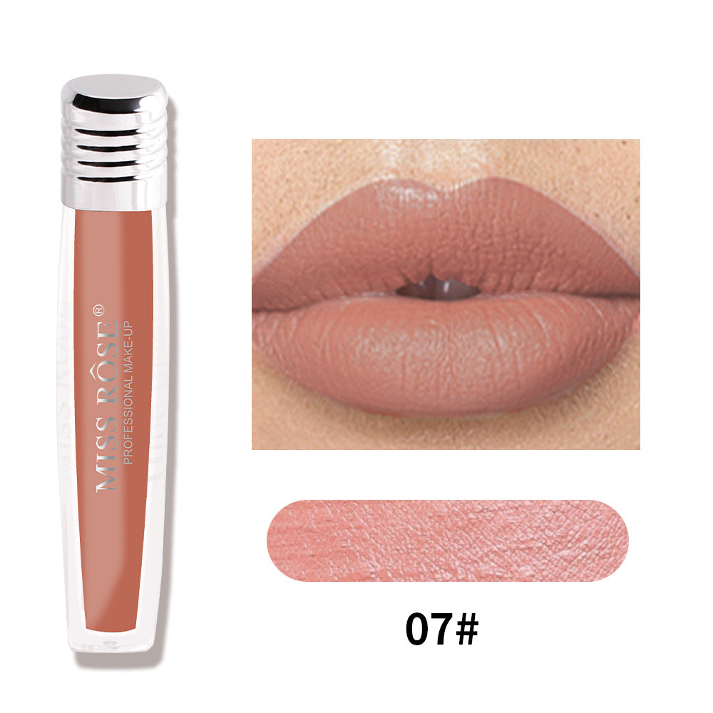 Liquid Matte Lip Gloss - 16 Shades, Velvet Color Finish