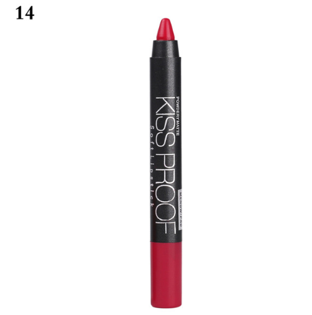 Waterproof Kiss-Proof Lip Pencil Lipstick, Longwear