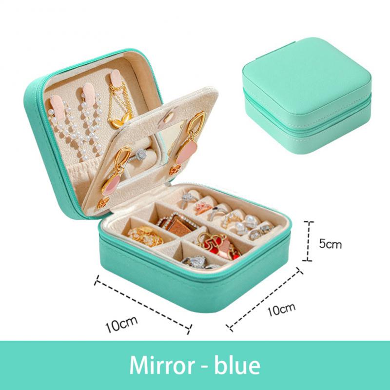 Travel Leather Jewelry Box — Tangle-Free Organization