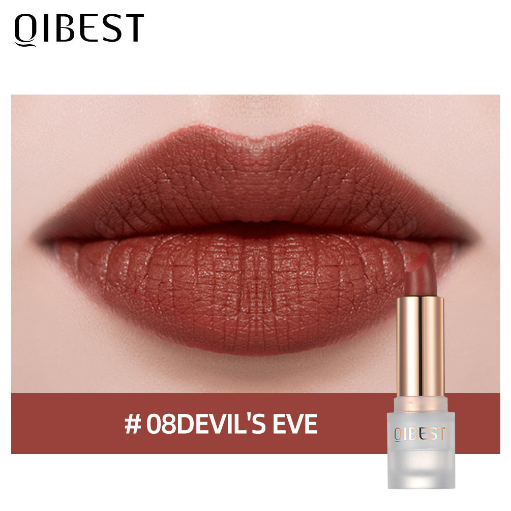 Velvet Matte Lipstick – 11 Wearable Shades, Soft-Focus