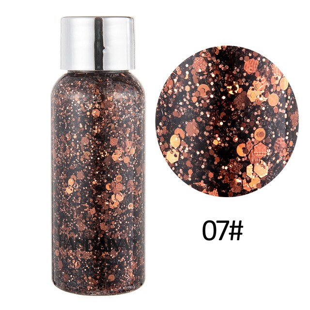 Face and Body Glitter Gel for Instant Festival Shine