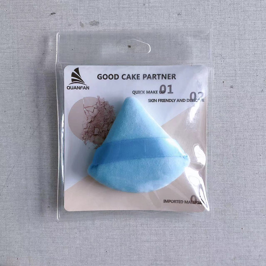 Triangle Powder Puff for Precise Makeup Setting Tool