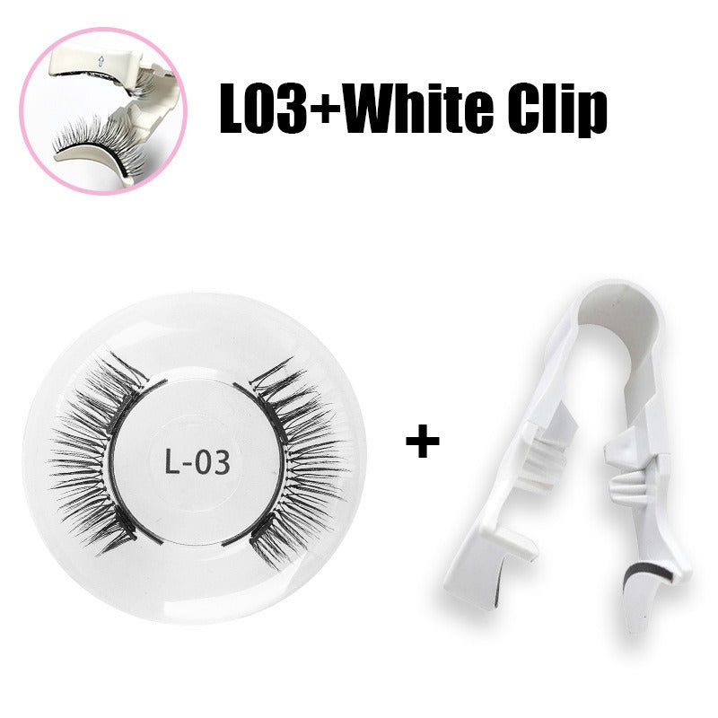 Magnetic False Eyelashes — Natural Thick & Long Look, No Glue