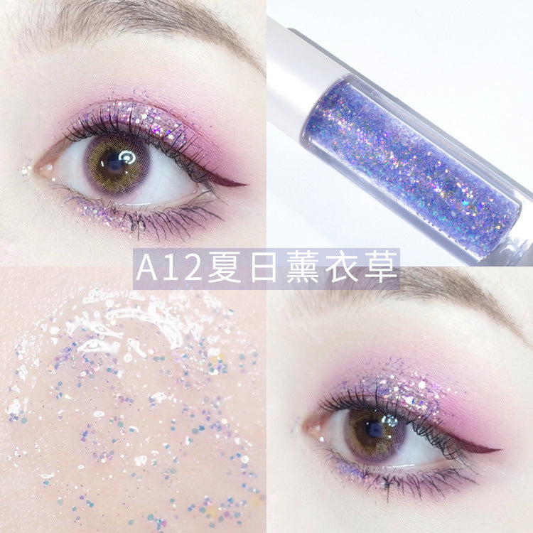 Liquid Glitter Eyeshadow for Instant Starry Eye Looks