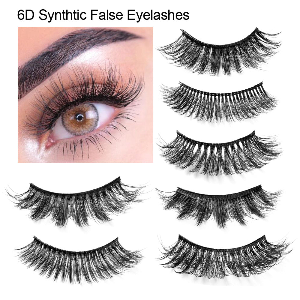 25mm False Eyelashes for Bold Dramatic 3D Eye Volume