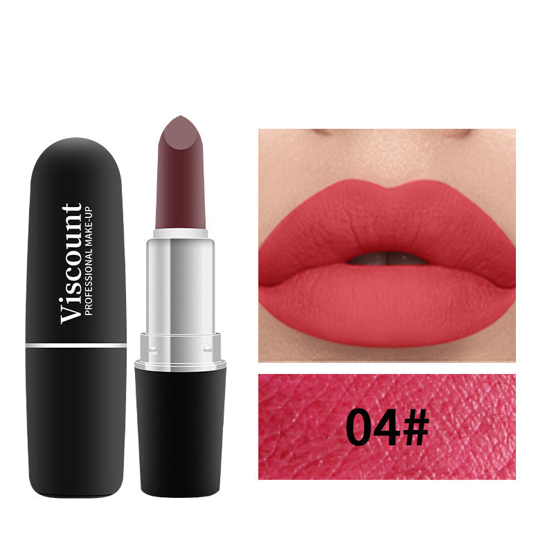 Fog Matte Lipstick 12 Shades Moisturizing Bullet Color