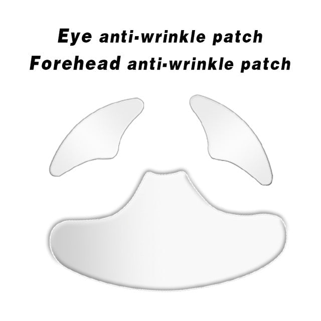 Reusable Silicone Wrinkle Patches for Visible Smoothing