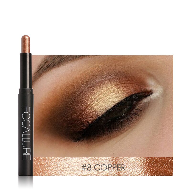 12-Color Shimmer Eyeshadow Pencil Set for Quick Looks