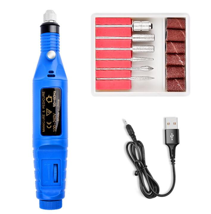 Electric Nail Drill Kit — Fast Gel Removal & Shaping