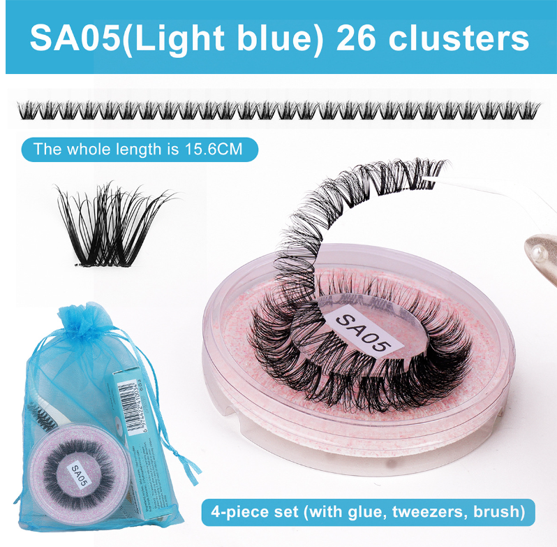 False Eyelashes Set for Custom Natural to Dramatic Looks