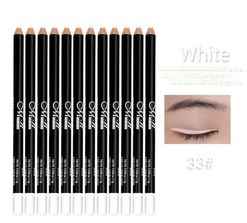 12-Color Waterproof Eyeliner Pencil Set for Bold Looks