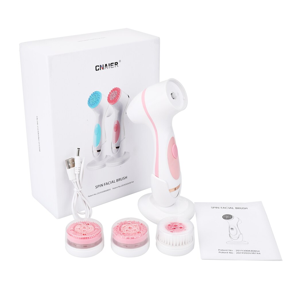 Sonic Facial Cleansing Brush — Deep Pore Cleansing & Acne
