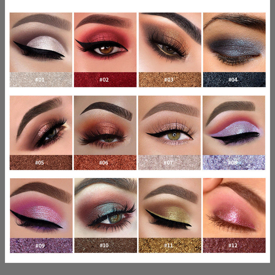Pearlescent Cream Eyeshadow for Reflective Eye Color