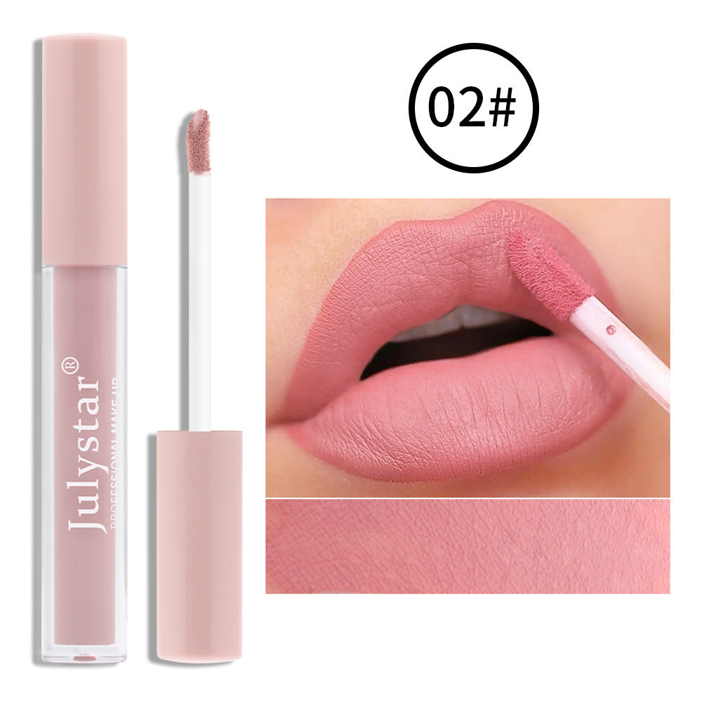 Matte Lip Glaze – Soft-Focus Velvet Finish Lip Color