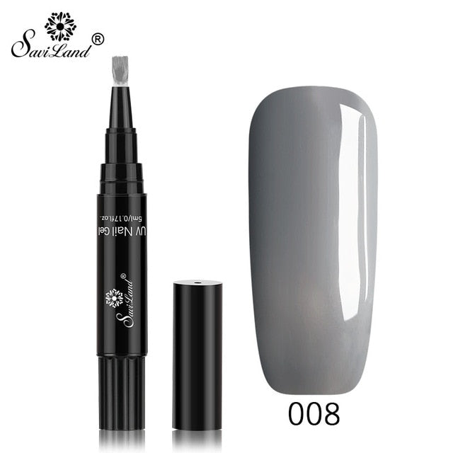 3‑in‑1 Gel Nail Pen — 60 Colors, Salon‑Quality Manicure