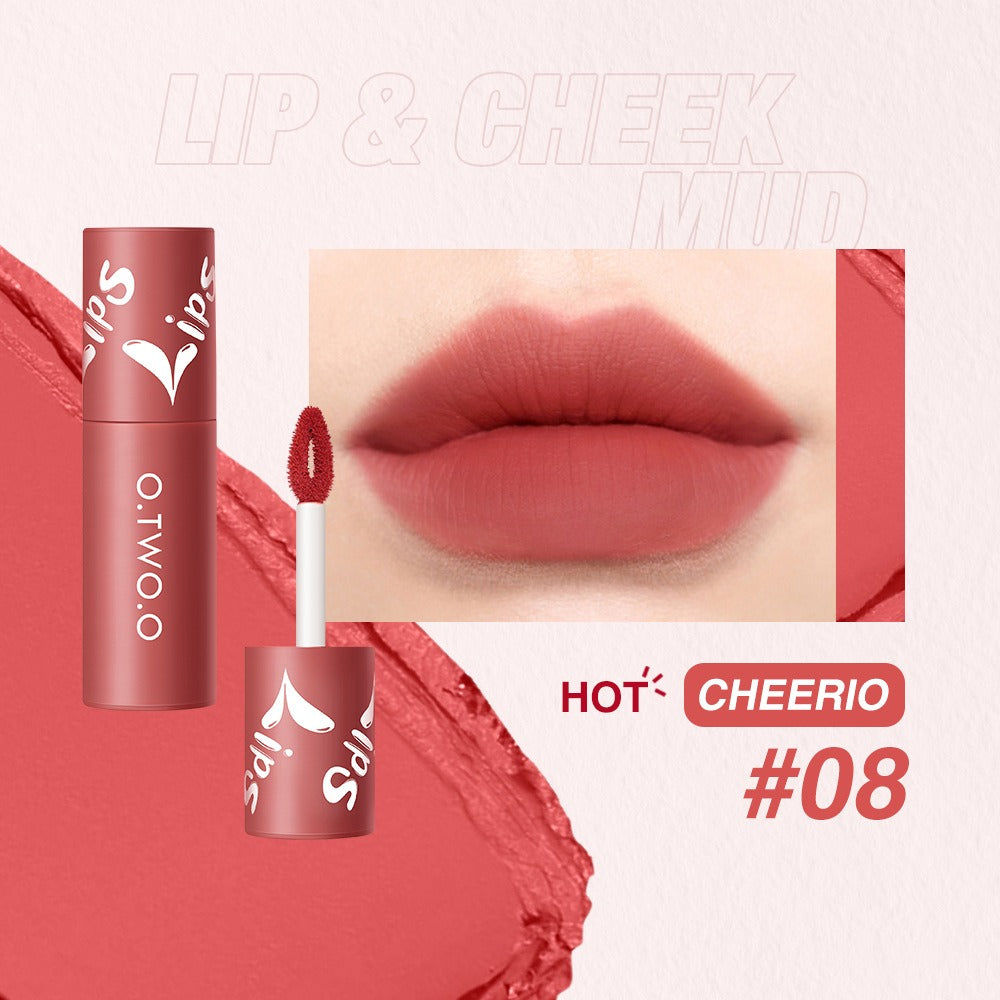 Lip And Cheek Tint With Soft-Focus Velvet Matte Color