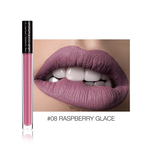 Liquid Lipstick Matte Color, Waterproof Kiss-Proof Wear