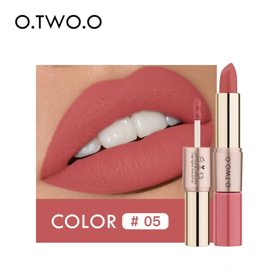 2-in-1 Matte Lipstick & Liquid Lipstick, 12 Shades