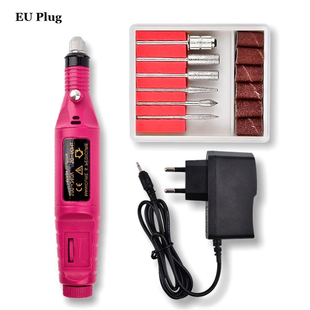 Electric Nail Drill Kit — Fast Gel Removal & Shaping