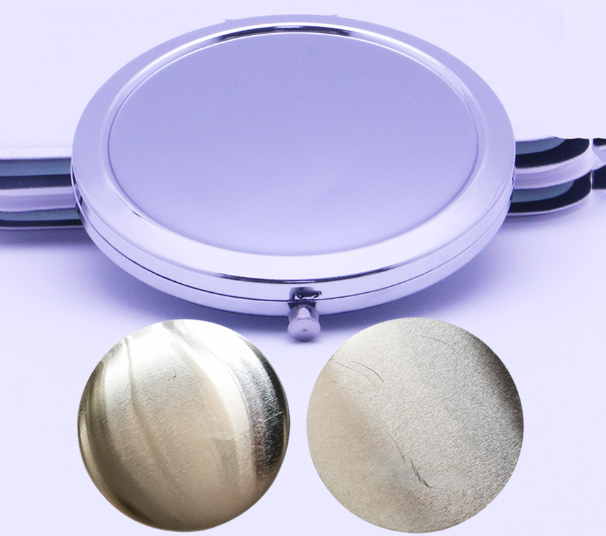 Pocket Mirror Compact — Dual-Sided Makeup Mirror for On-the-Go