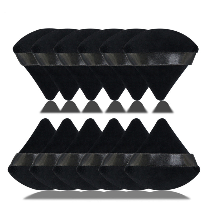 Triangle Powder Puff for Precise Makeup Setting Tool