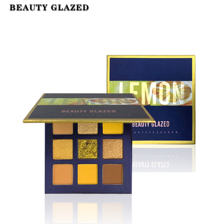 9-Color Eyeshadow Palette for Vivid, Bold Eye Looks