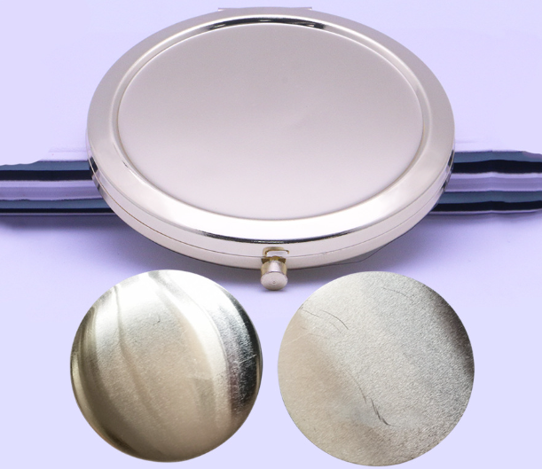 Pocket Mirror Compact — Dual-Sided Makeup Mirror for On-the-Go