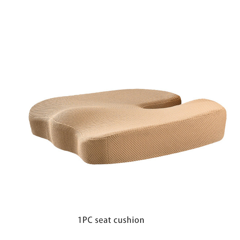 Lumbar Support Cushion for Office Chair — Memory Foam Back
