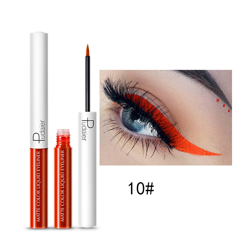 Waterproof Liquid Eyeliner for Precise, Vivid Color Definition