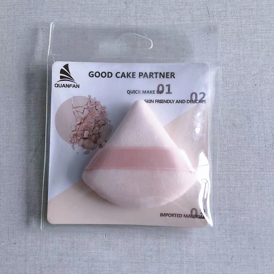 Triangle Powder Puff for Precise Makeup Setting Tool