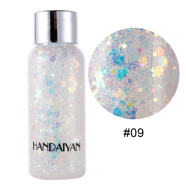 Face and Body Glitter Gel for Instant Festival Shine