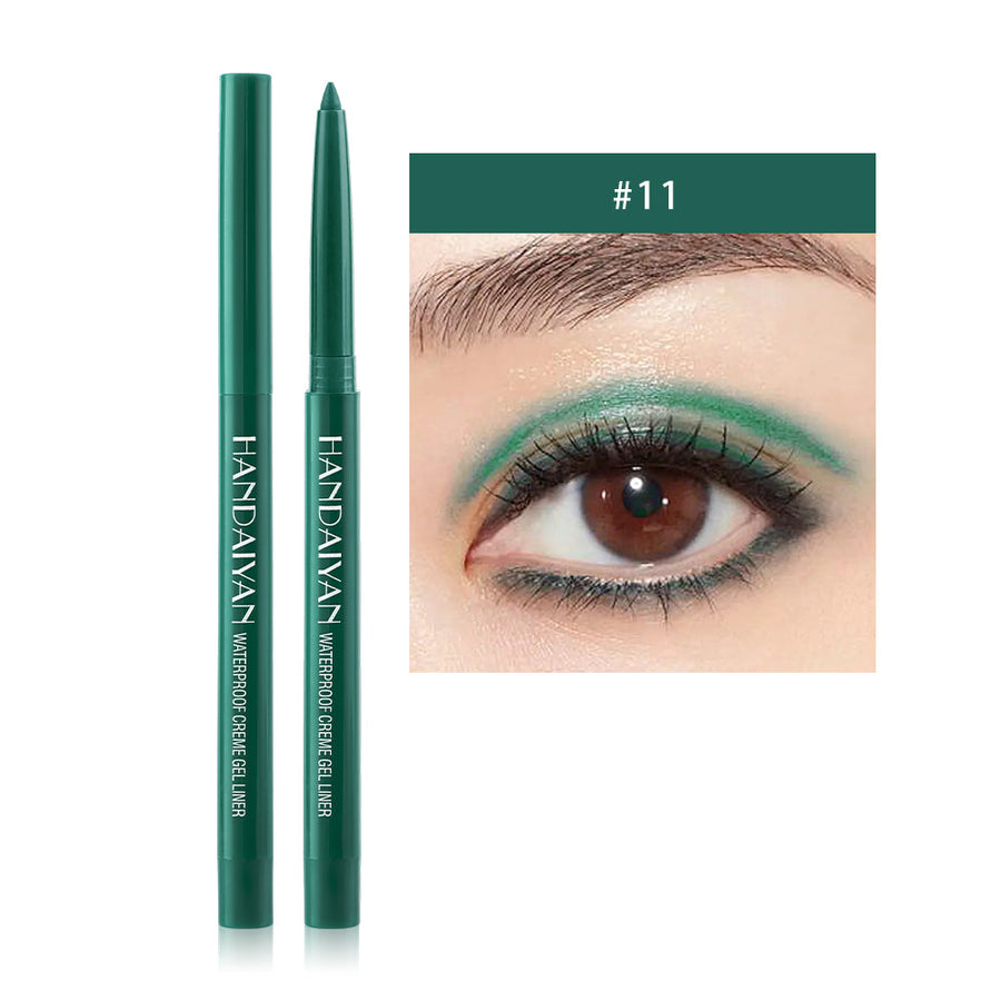 20-Color Waterproof Colorful Eyeliner Pen Set for Looks