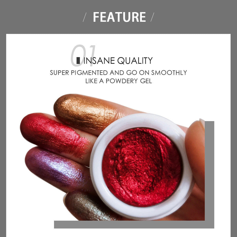 Pearlescent Cream Eyeshadow for Reflective Eye Color