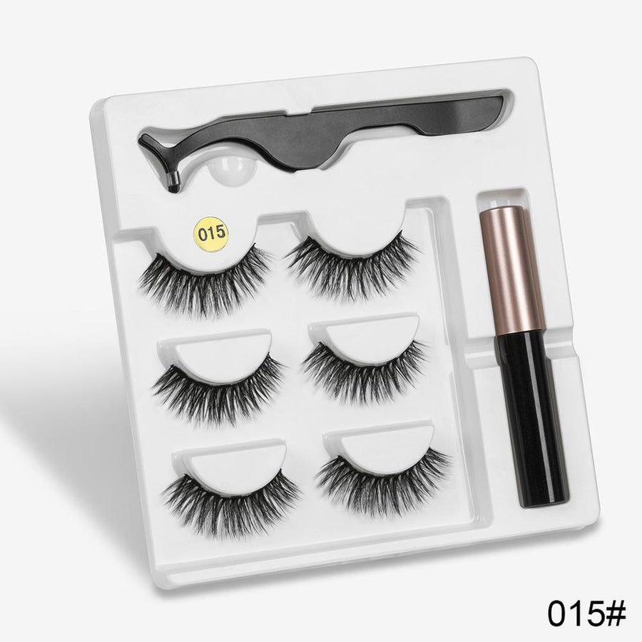 Magnetic Eyelashes Set for Easy, No-Glue Eye Looks