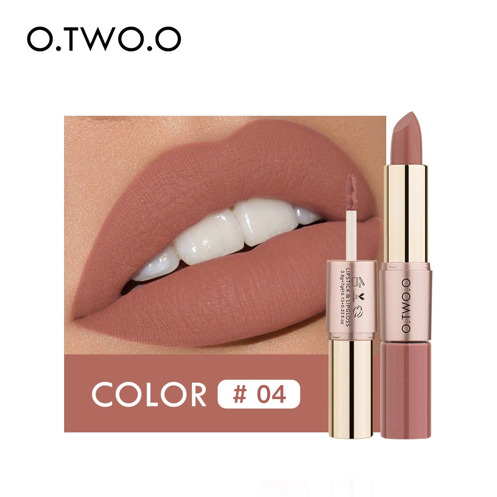 2-in-1 Matte Lipstick & Liquid Lipstick, 12 Shades