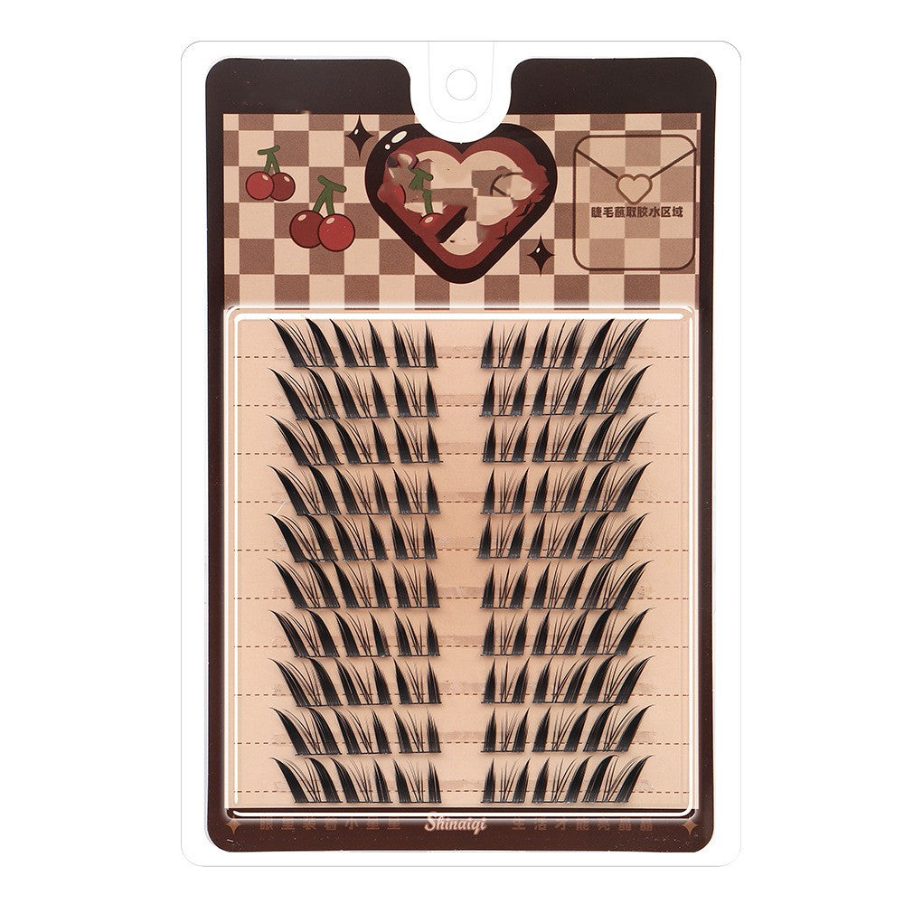 Segmented False Eyelashes for Custom Natural Volume