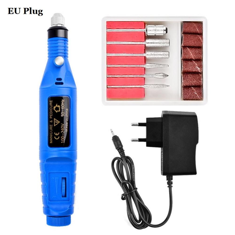 Electric Nail Drill Kit — Fast Gel Removal & Shaping