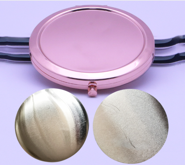 Pocket Mirror Compact — Dual-Sided Makeup Mirror for On-the-Go