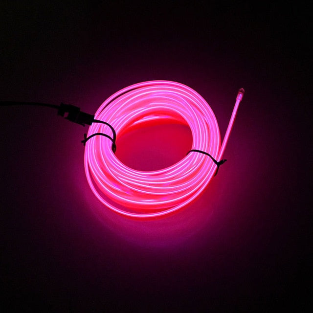 Car Interior LED Neon Strip — Customizable Glow for Dash