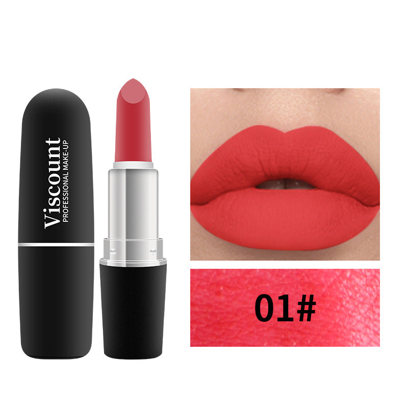 Fog Matte Lipstick 12 Shades Moisturizing Bullet Color