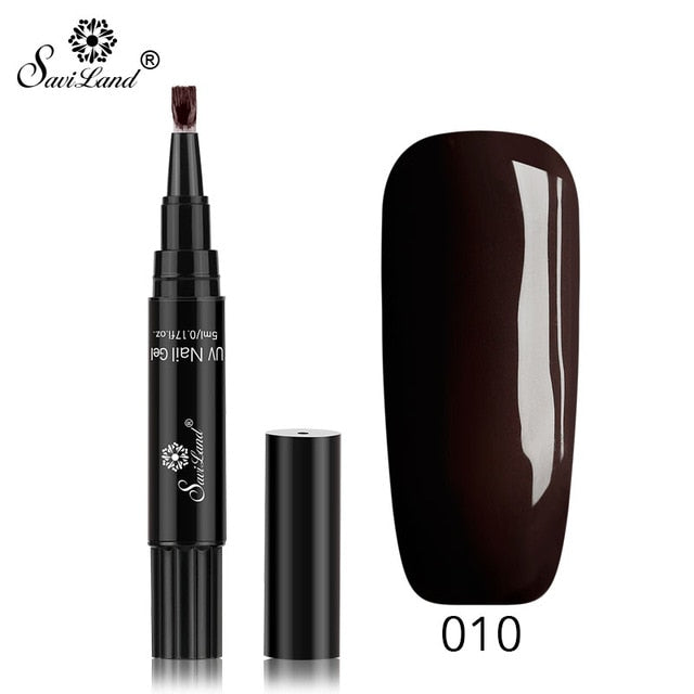 3‑in‑1 Gel Nail Pen — 60 Colors, Salon‑Quality Manicure