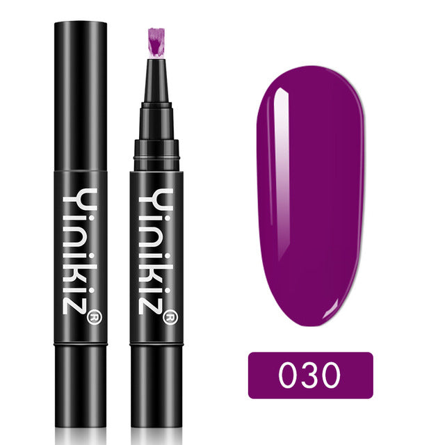 Gel Nail Polish Pen for Glossy Salon-Style Nail Looks